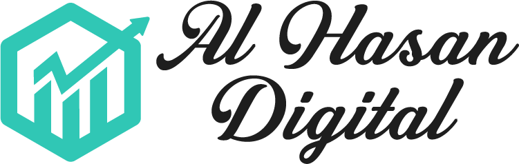 Al Hasan Digital Logo Black