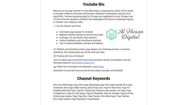 YouTube Channel SEO